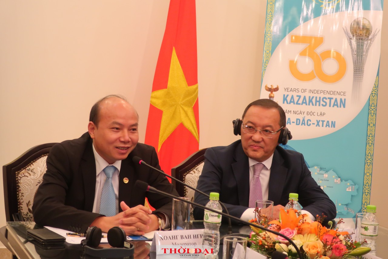 Tin tưởng quan hệ Việt Nam - Kazakhstan sẽ có những bước phát triển mới Tin tưởng quan hệ Việt Nam - Kazakhstan sẽ có những bước phát triển mới