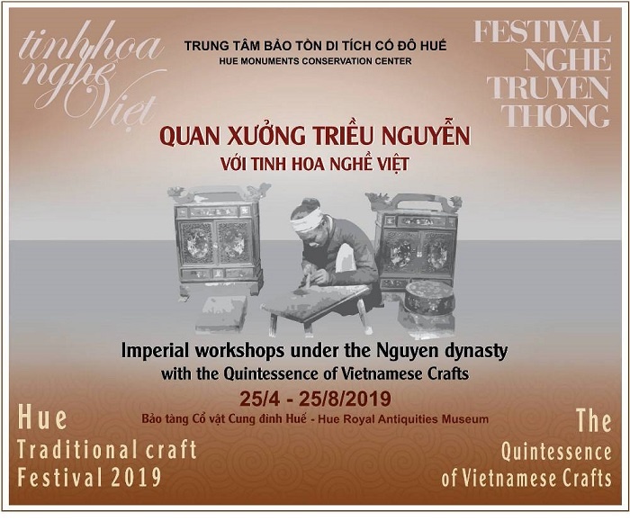 Độc đáo “Quan xưởng triều Nguyễn với tinh hoa nghề Việt” tại Huế doc dao quan xuong trieu nguyen voi tinh hoa nghe viet tai hue