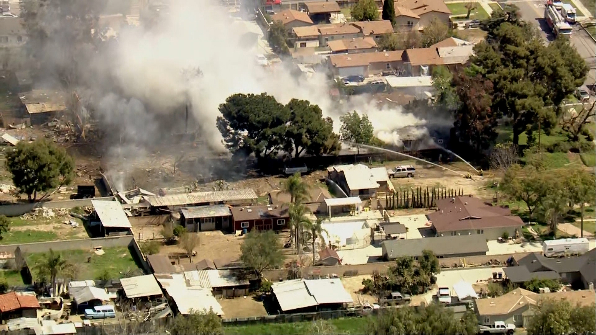 Two dead in massive California blast sparked by fireworks Two dead in massive California blast sparked by fireworks