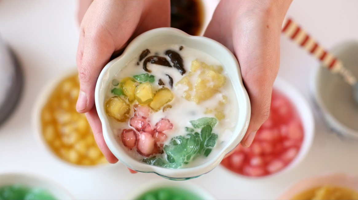 Recipe of Vietnam's Rainbow sweet dessert