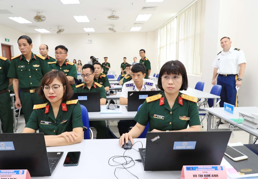 In Photos: Vietnam opens UN staff officer training course In Photos: Vietnam opens UN staff officer training course