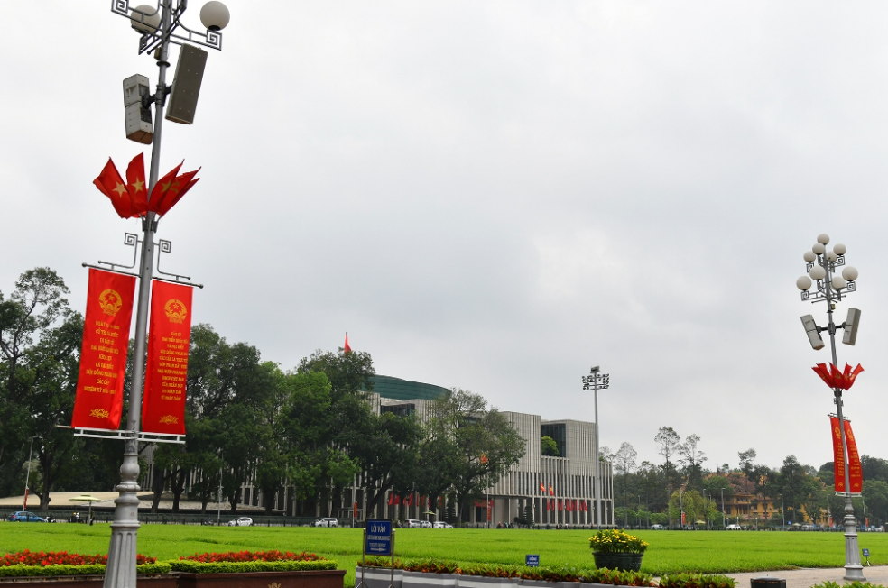 Hanoi's streets decorated for national election Hanoi's streets decorated for national election