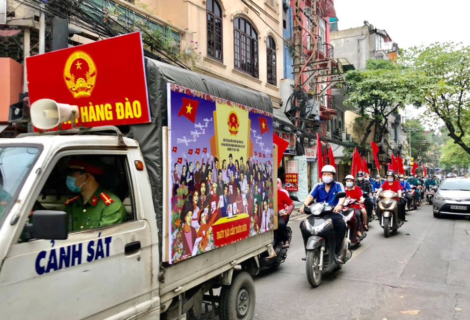 Hanoi's streets decorated for national election Hanoi's streets decorated for national election