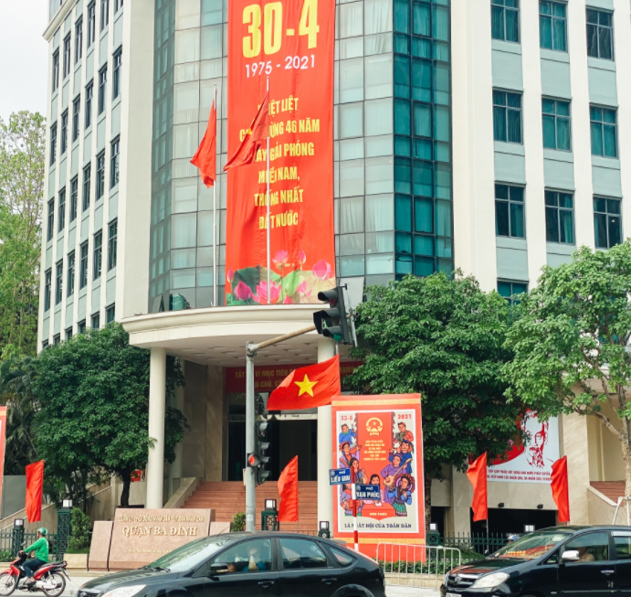Hanoi's streets decorated for national election Hanoi's streets decorated for national election