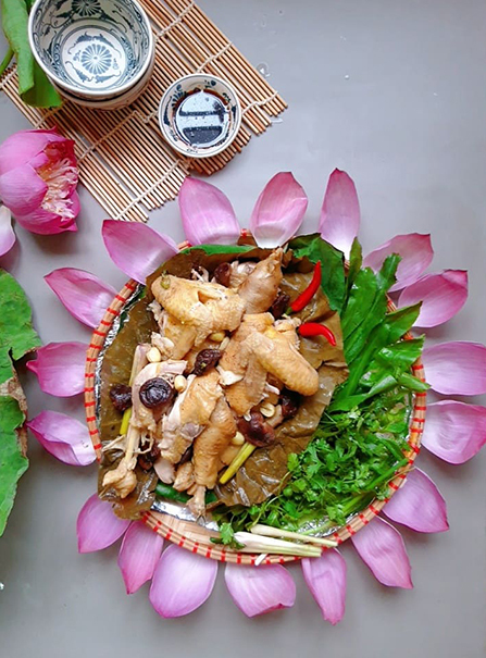 Recipe: Chicken steamed in lotus leaves, with video Recipe: Chicken steamed in lotus leaves, with video