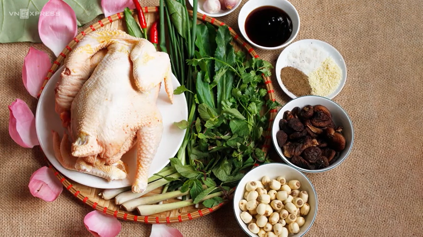Recipe: Chicken steamed in lotus leaves, with video Recipe: Chicken steamed in lotus leaves, with video