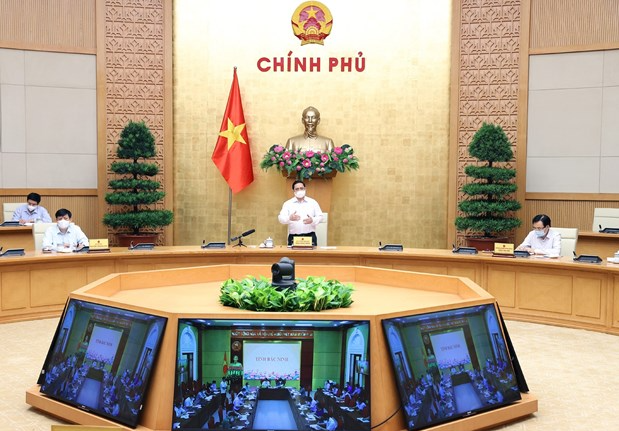 PM urges controlling pandemic outbreaks in Bac Ninh, Bac Giang provinces PM urges controlling pandemic outbreaks in Bac Ninh, Bac Giang provinces
