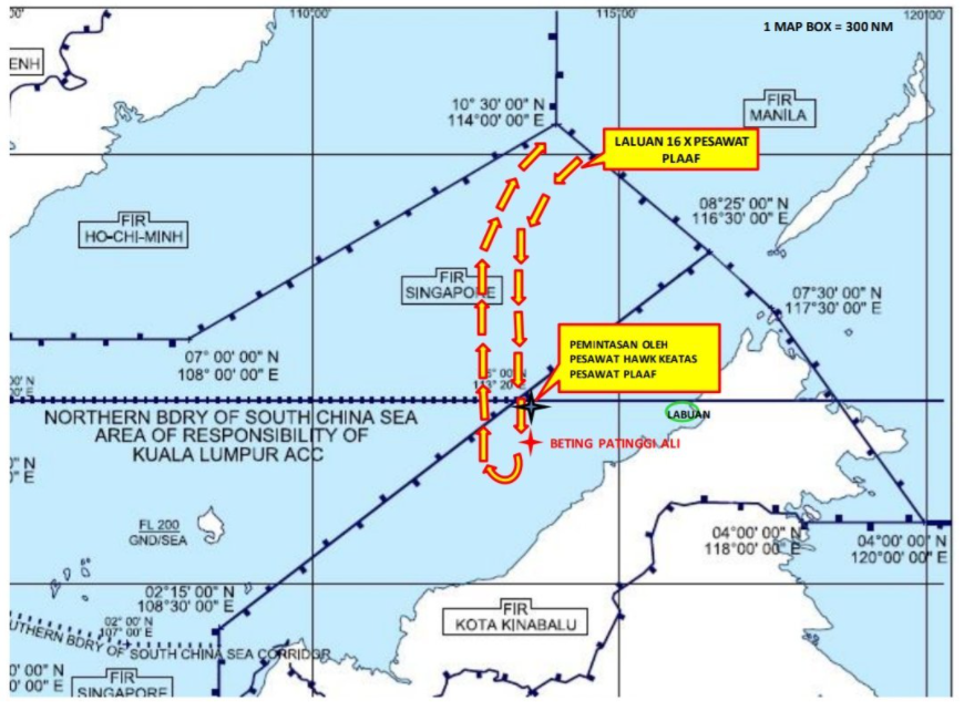 Malaysia says China conducts 'suspicious' air force activity over South China Sea Malaysia says China conducts 'suspicious' air force activity over South China Sea