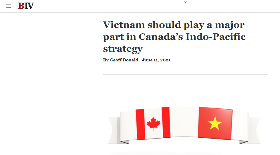 Canada-ASEAN Business Council: Vietnam should play major part in Canada's strategy Canada-ASEAN Business Council: Vietnam should play major part in Canada's strategy