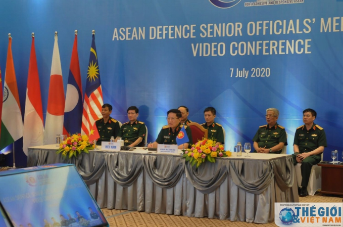 ASEAN Defence Senior Officials Meeting Plus ADSOM Group held video conference asean defence senior officials meeting plus adsom group held video conference