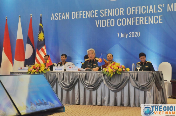 ASEAN Defence Senior Officials Meeting Plus ADSOM Group held video conference asean defence senior officials meeting plus adsom group held video conference