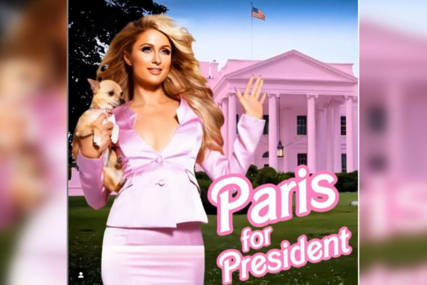 Who is Paris Hilton - Celeb to run for US President, chanting 1026 bai4
