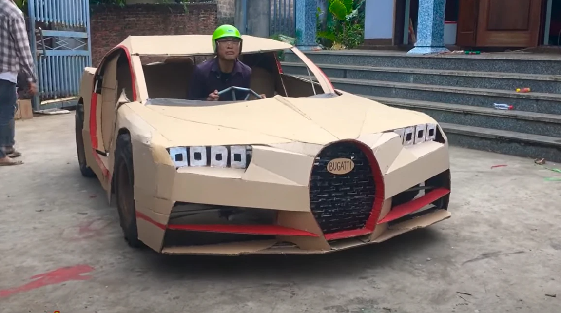 Vietnamese Homemade Bugatti Chiron Appears on US Newspaper Vietnamese Homemade Bugatti Chiron Appears on US Newspaper