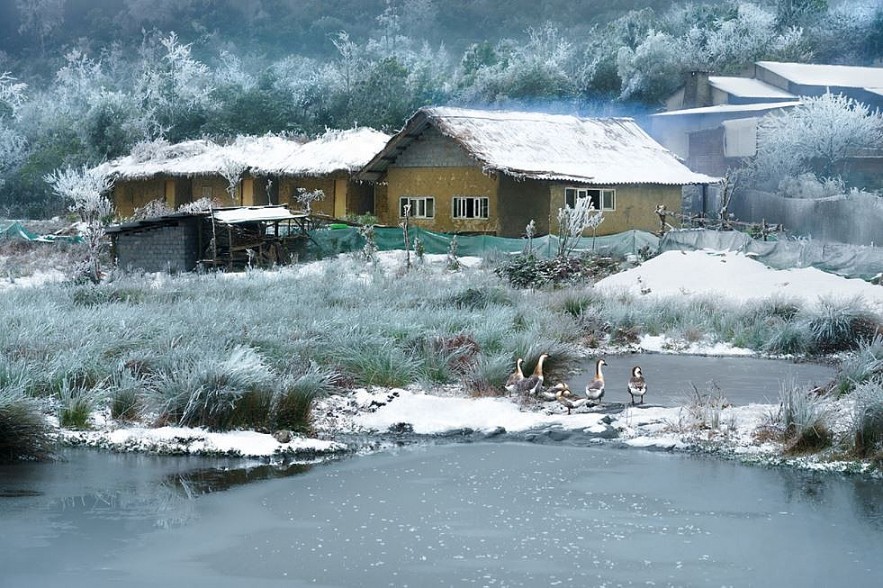 Photos: Vietnam's Remote Northeast Region Becomes a Winter Wonderland Photos: Vietnam's Remote Northeast Region Becomes a Winter Wonderland