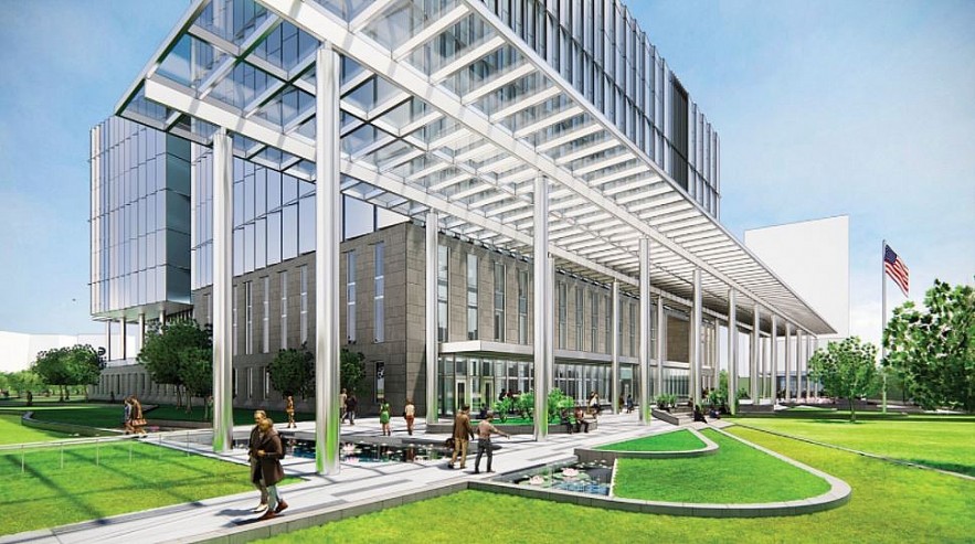 Close Look at Billion-dollar New Office of US Embassy in Vietnam Close Look at Billion-dollar New Office of US Embassy in Vietnam