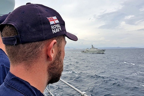 Vietnam's Navy Force Joins Exercises With Britain Frigate Vietnam's Navy Force Joins Exercises With Britain Frigate