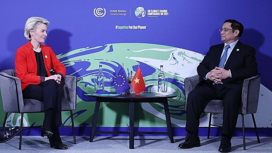 Prime Minister Meets Australian Counterpart, European Commission President on Sidelines of COP26 Prime Minister Meets Australian Counterpart, European Commission President on Sidelines of COP26