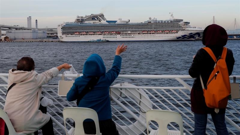 Nhật Bản: Thêm 70 ca nhiễm Covid-19 trên tàu Diamond Princess nhat ban them 70 ca nhiem covid 19 tren tau diamond princess