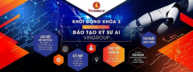 Vingroup khởi động khóa 2 chương trình đào tạo kỹ sư AI Vingroup khởi động khóa 2 chương trình đào tạo kỹ sư AI