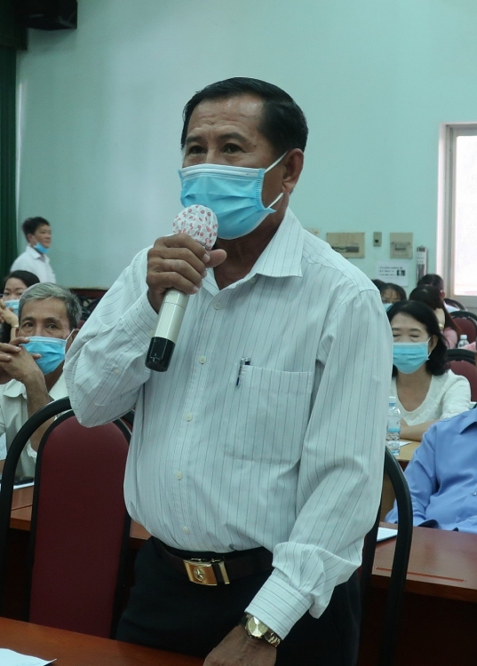 Cử tri nhất trí cao với chương trình hành động của các ứng cử viên đại biểu Quốc hội khóa XV đơn vị bầu cử số 04, TP. Hồ Chí Minh Cử tri nhất trí cao với chương trình hành động của các ứng cử viên đại biểu Quốc hội khóa XV đơn vị bầu cử số 04, TP. Hồ Chí Minh