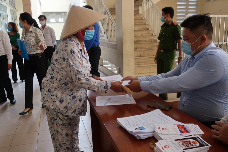 Quận 10 (TP. Hồ Chí Minh): Linh hoạt, sáng tạo trong tiếp xúc cử tri với ứng cử viên đại biểu Quốc hội khóa XV Quận 10 (TP. Hồ Chí Minh): Linh hoạt, sáng tạo trong tiếp xúc cử tri với ứng cử viên đại biểu Quốc hội khóa XV
