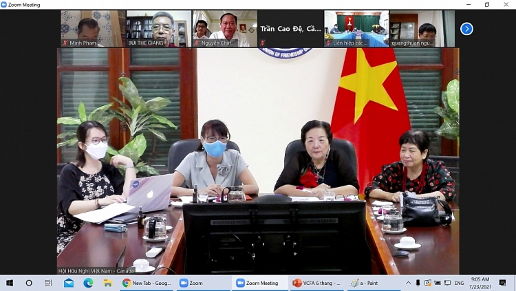 Hội Hữu nghị Việt Nam-Canada: xác định 3 trọng tâm 6 tháng cuối năm Hội Hữu nghị Việt Nam-Canada: xác định 3 trọng tâm 6 tháng cuối năm