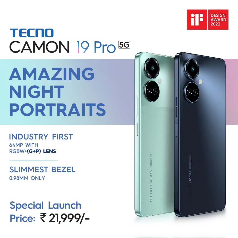 TECNO trình làng smartphone CAMON 19Pro 5G tại Ấn Độ thông qua chiến dịch quảng bá đậm tính thời trang
