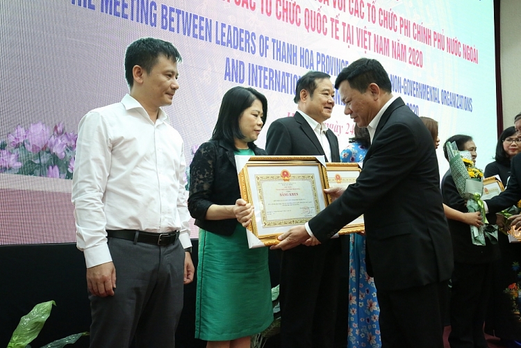 Thanh Hoá kí kết thoả thuận hợp tác với 6 tổ chức phi chính phủ nước ngoài Thanh Hoá kí kết thoả thuận hợp tác với 6 tổ chức phi chính phủ nước ngoài