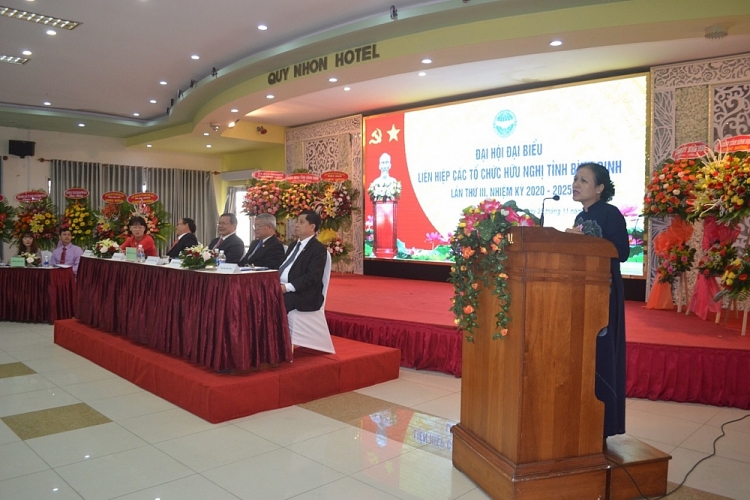 Ông Mai Thanh Thắng tái đắc cử Chủ tịch Liên hiệp tỉnh Bình Định khoá III Ông Mai Thanh Thắng tái đắc cử Chủ tịch Liên hiệp tỉnh Bình Định khoá III