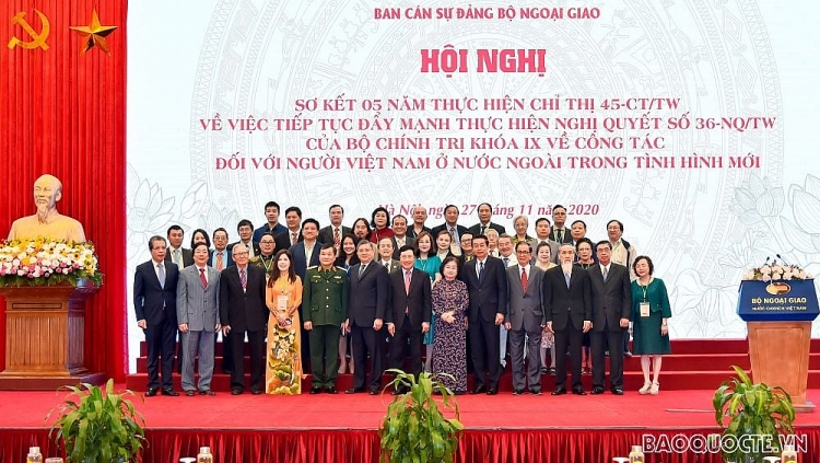 Thực hiện công tác về người Việt Nam ở nước ngoài là nhiệm vụ của cả hệ thống chính trị và của toàn dân Thực hiện công tác về người Việt Nam ở nước ngoài là nhiệm vụ của cả hệ thống chính trị và của toàn dân