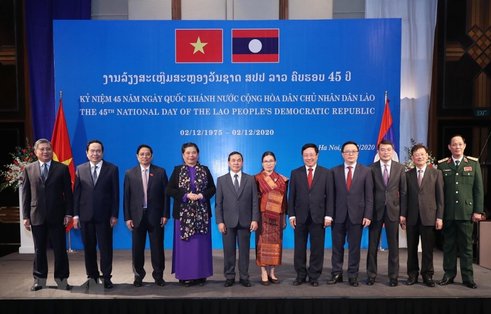 Đại sứ quán Lào tại Việt Nam tổ chức Lễ kỉ niệm 45 năm ngày quốc khánh CHDCND Lào Đại sứ quán Lào tại Việt Nam tổ chức Lễ kỉ niệm 45 năm ngày quốc khánh CHDCND Lào