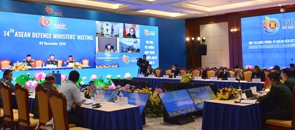 Hội nghị Bộ trưởng Quốc phòng ASEAN khai mạc trực tuyến tại Hà Nội Hội nghị Bộ trưởng Quốc phòng ASEAN khai mạc trực tuyến tại Hà Nội
