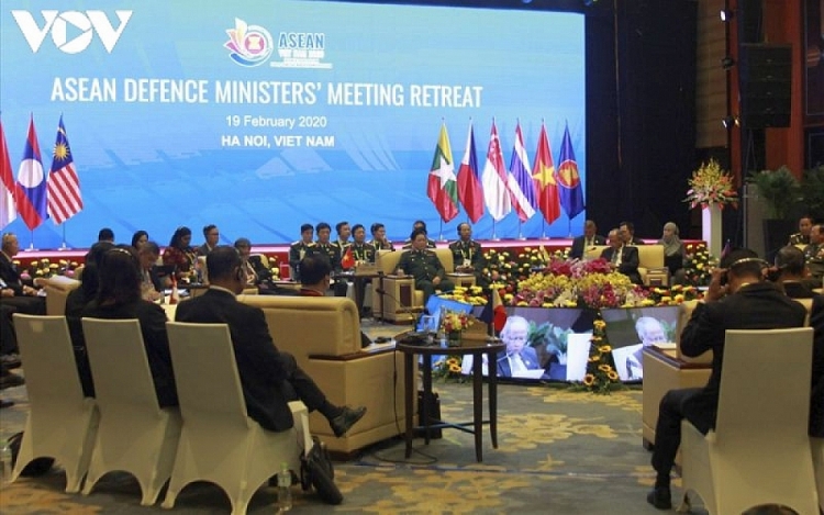 Hội nghị Bộ trưởng Quốc phòng ASEAN khai mạc trực tuyến tại Hà Nội Hội nghị Bộ trưởng Quốc phòng ASEAN khai mạc trực tuyến tại Hà Nội