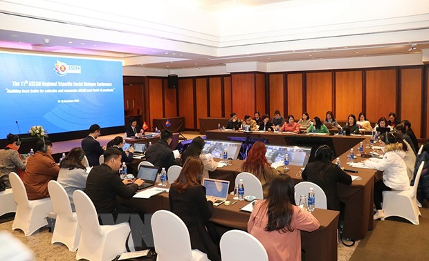 Hội nghị đối thoại xã hội ba bên khu vực ASEAN lần thứ 11 hình ảnh 1 Hoi nghi doi thoai xa hoi ba ben khu vuc ASEAN lan thu 11 hinh anh 1