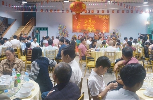 សមាគមខ្មែរ-វៀតណាម រៀបចំពិធីជប់លៀងអបអរសាទរបុណ្យចូលឆ្នាំថ្មី