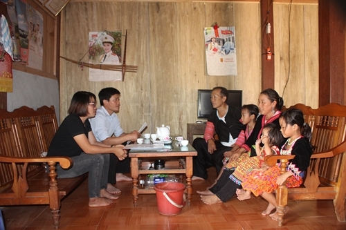 ប្រជាជនជនជាតិភាគតិចតំបន់ខ្ពង់រាប Chieng Son រៀនសូត្រទាំងសហគមន៍ ប្រជាជនជនជាតិភាគតិចតំបន់ខ្ពង់រាប Chieng Son រៀនសូត្រទាំងសហគមន៍