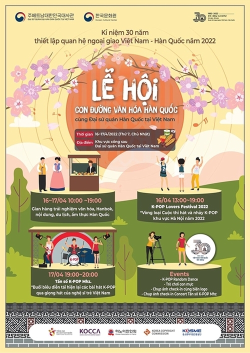 ទស្សនាលំហវប្បធម៌កូរ៉េខាងត្បូងនៅទីក្រុងហាណូយ