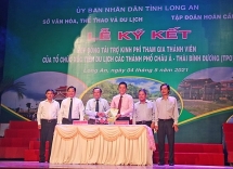 ខេត្ត Long An វៀតណាម ចុះហត្ថលេខាអភិវឌ្ឍទេសចរណ៍