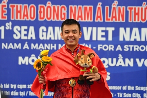 ក្រុមកីឡាវៀតណាមទទួលបានជោគជ័យក្នុងការប្រកួតកីឡាស៊ីហ្គេមលើកទី ៣១ ក្រុមកីឡាវៀតណាមទទួលបានជោគជ័យក្នុងការប្រកួតកីឡាស៊ីហ្គេមលើកទី ៣១