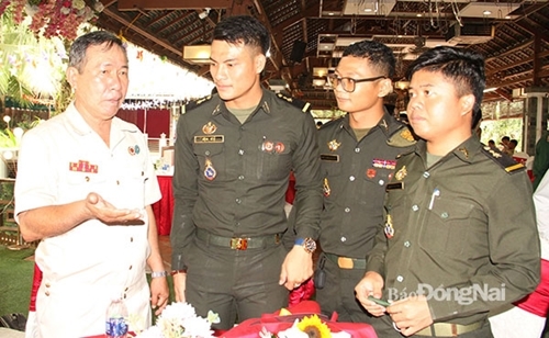 ការផ្លាស់ប្តូរមិត្តភាពរវាងយុវជននៃកងកម្លាំងប្រដាប់អាវុធវៀតណាម និងកម្ពុជា