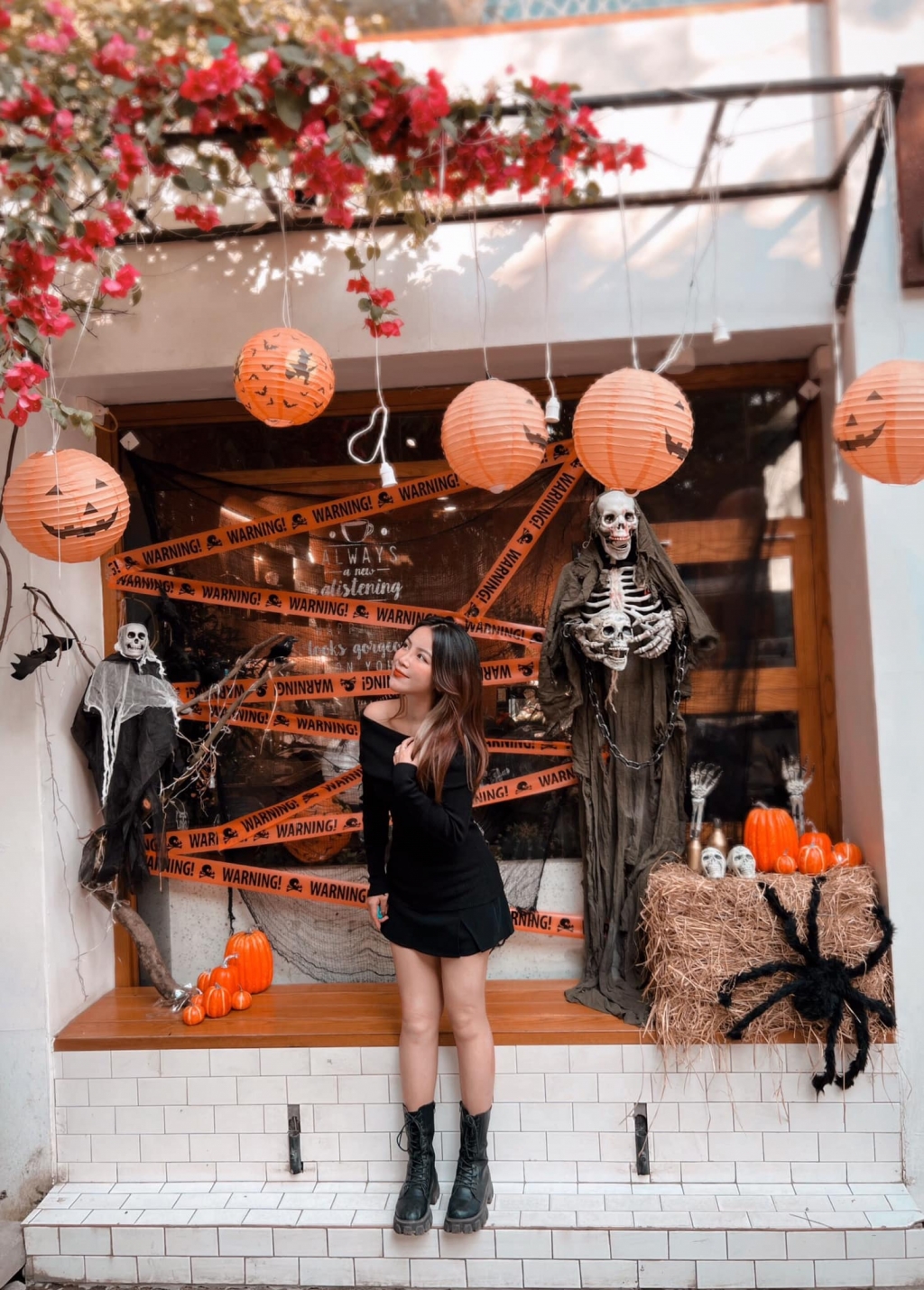 ហាងកាហ្វេតុបតែងបុណ្យ Halloween ចំនួន ៣កន្លែង នៅរដ្ឋធានី Ha Noi
