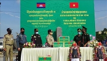 ខេត្ដ Tay Ninh ជួយឧបត្ថម្ភកម្លាំងការពារព្រំដែនកម្ពុជាក្នុងការប្រយុទ្ធប្រឆាំងនឹងជំងឺកូវីដ-១៩