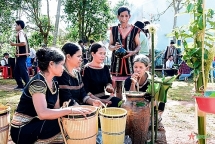 ភាពពិសេសនៃពិធីបុណ្យអំណរស្រូវថ្មីរបស់ជនជាតិ Ba Na ក្នុងតំបន់ Tay Nguyen