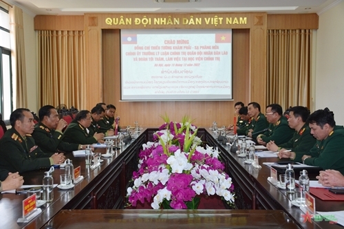 វៀតណាម-ឡាវ ពង្រីកកិច្ចសហប្រតិបត្តិការក្នុងការបណ្តុះបណ្តាលកម្មាភិបាល និងនាយទាហាននយោបាយ