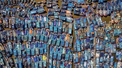 Фотография «Матрица рыболовных судов» в Куангнгай получила международную премию