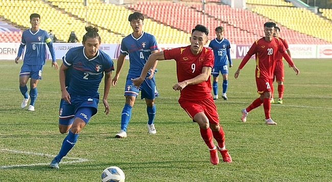 Сборная U23 Вьетнама обыграла сборную U23 Тайваня (Китай) со счетом 1:0