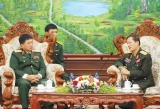ເພ ມທະວ ການຮ ວມມ ດ ານຫາລ ເລ ອງການຊ ວຍເຫ ອມະນ ດສະທຳ ແລະ ບ ນເທ າທ ກໄພພ ບ ດ ລະຫວ າງກອງທ ບ ລາວ ຍ ປ ນ