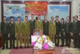 ຕຳຫຼວດແຂວງຫົວພັນ ສປປ ລາວ ອວຍພອນປີໃໝ່ປະຈໍາຊາດຫວຽດນາມ ພະນັກງານທະຫານຊາຍແດນ ແລະ ຕຳຫຼວດ ແຂວງເງະອານ ສສ ຫວຽດນາມ