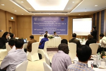 ປຶກສາຫາລືກັນ ແລະ ລະດົມຄວາມຄິດຄວາມເຫັນ ເພື່ອກະກຽມໃສ່ກອງປະຊຸມພາກພື້ນ ເພື່ອພັດທະນາກະສິກຳ-ຊົນນະບົດລະດັບພາກພື້ນ ອາຊີປາຊີຟິກ ຄັ້ງທີ 35