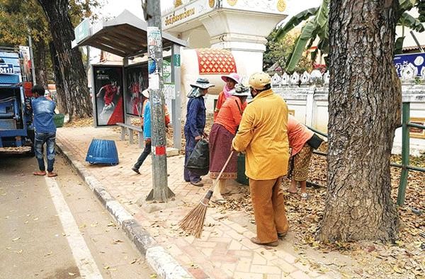 ນະຄອນຫລວງວຽງຈັນ ຈັດສັບປະດາສະອາດ ຕ້ອນຮັບປີໃໝ່ລາວ